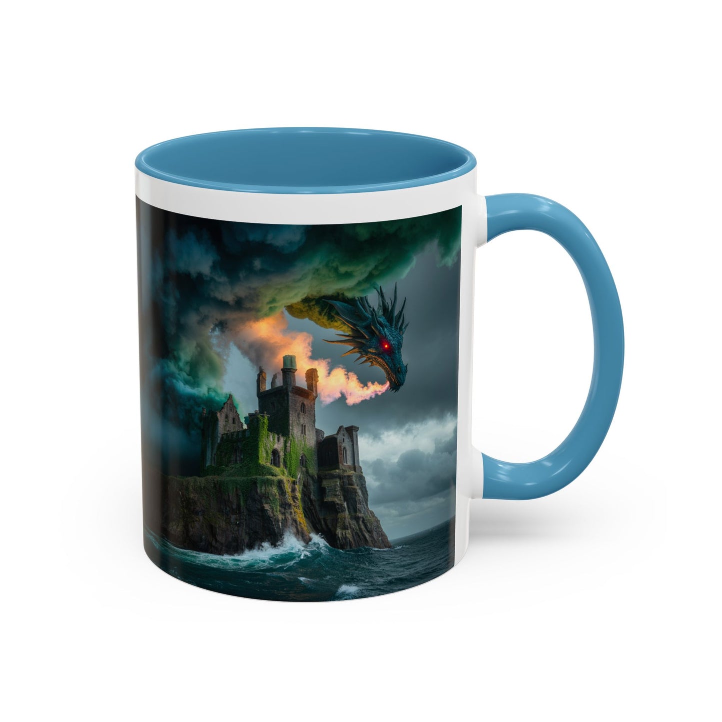 Fantasy Dragon Coffee Mug - Magical Gift for Fans of Fantasy, Mythology, and Art