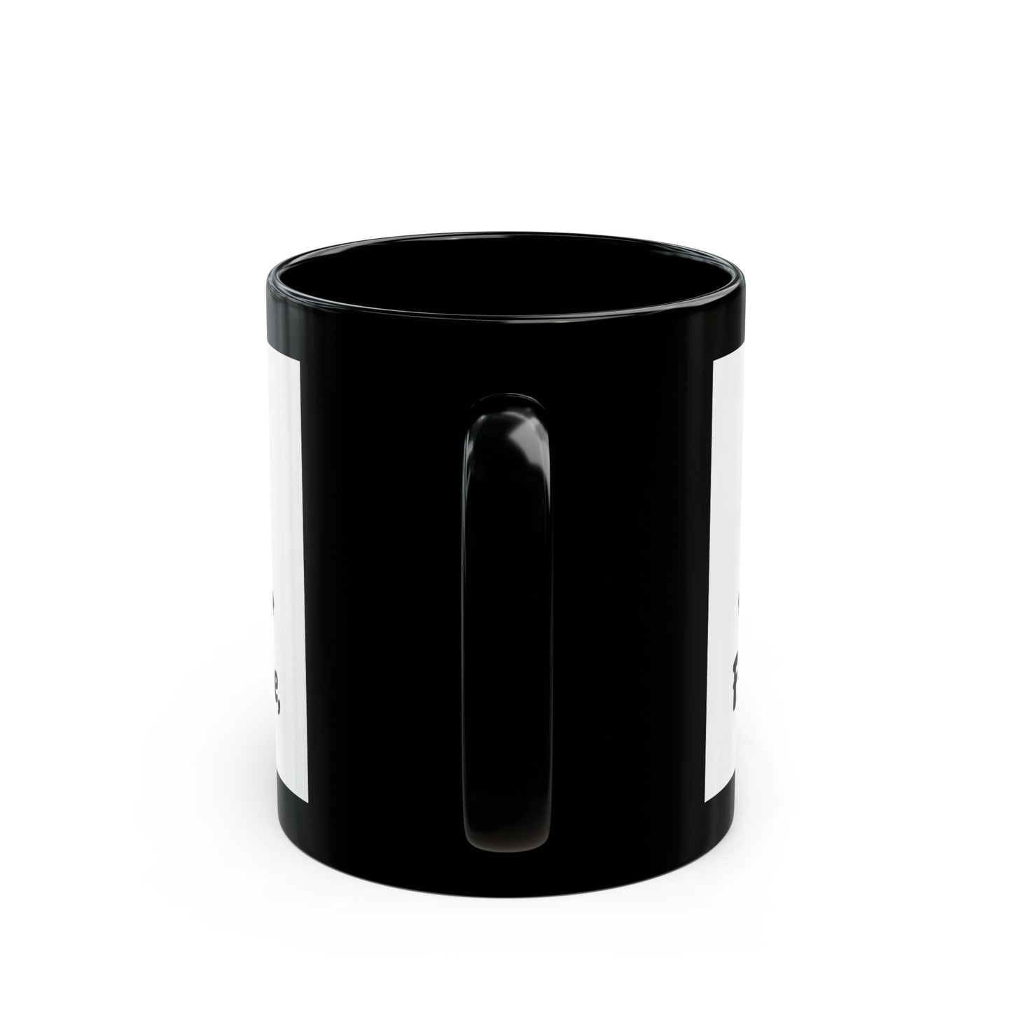 Coffee Lover's Black Mug, Perfect for Morning Routines, Home Office, Gift for Her, First Coffee Please Mug, 11oz 15oz
