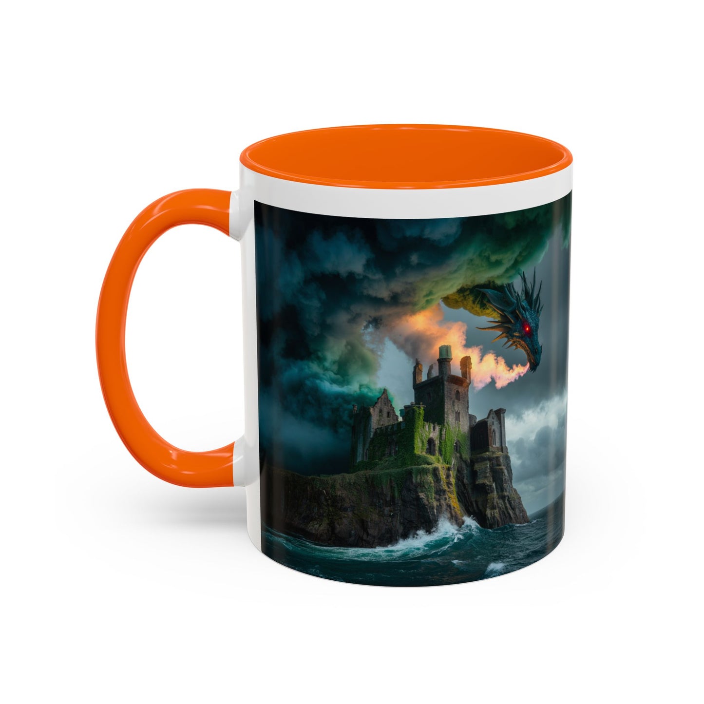 Fantasy Dragon Coffee Mug - Magical Gift for Fans of Fantasy, Mythology, and Art