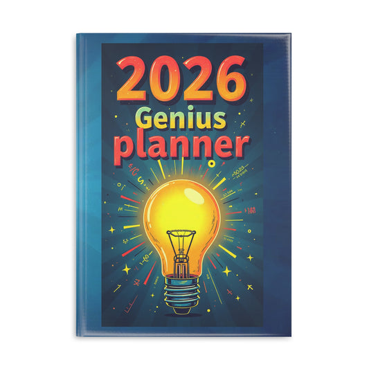 2026 Genius Planner Hardcover Notebook