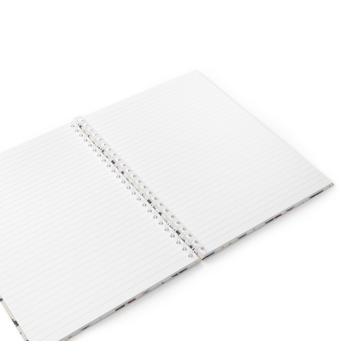 Cuaderno espiral con diseño de brujas de Halloween