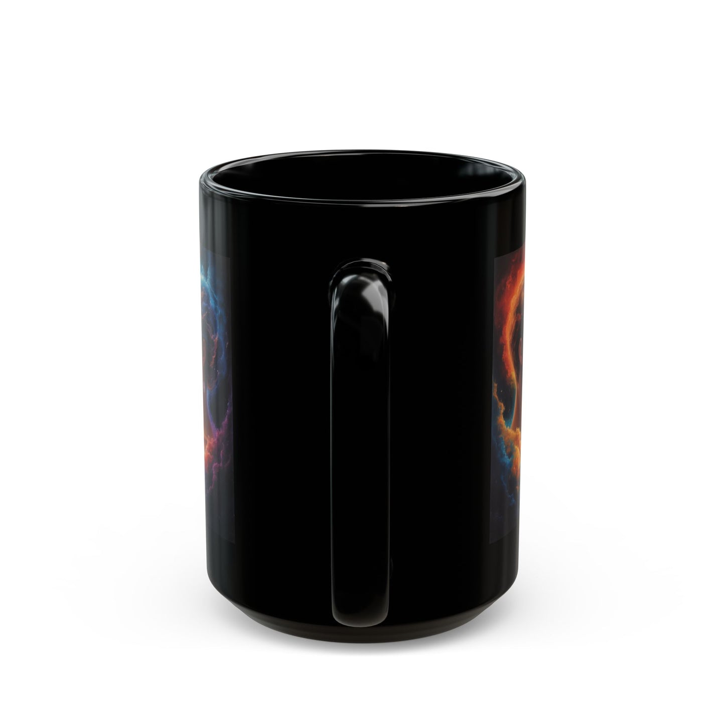 Taza de café de la Diosa Cósmica - Negra 325 ml/440 ml