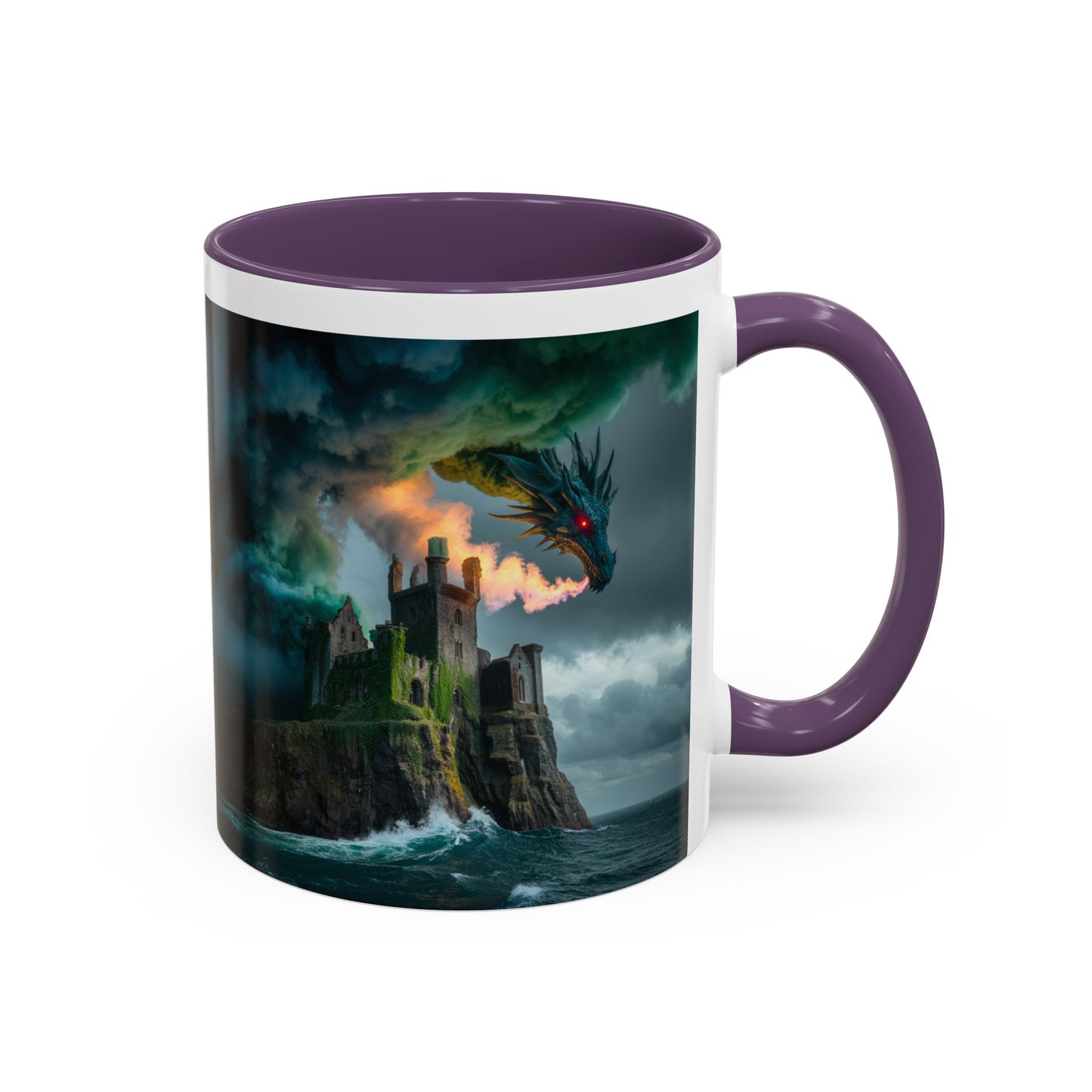 Fantasy Dragon Coffee Mug - Magical Gift for Fans of Fantasy, Mythology, and Art