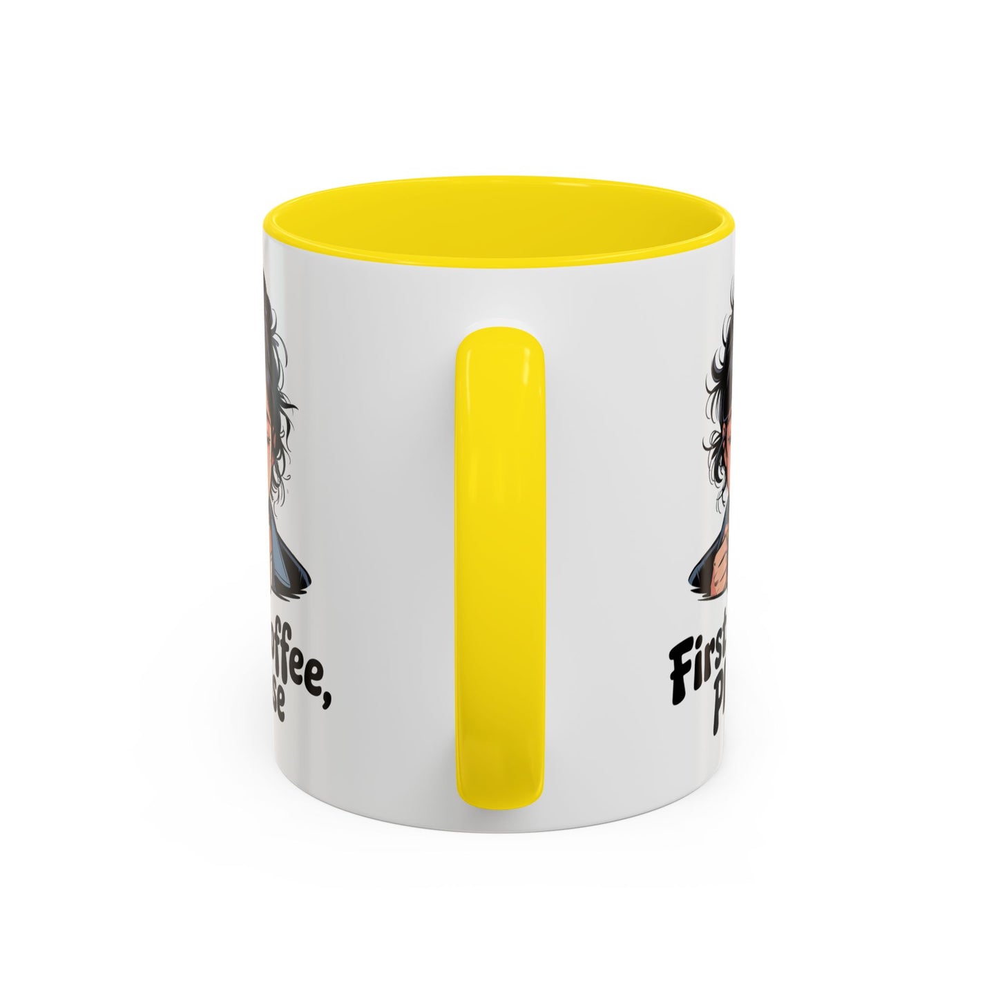 Cute Coffee Mug, First Coffee Please, Gift for Coffee Lovers, Morning Routine, Funny Kitchen Decor, Perfect for Birthdays, Holidays