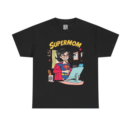 Supermom T-Shirt — Funny Mom Superhero Graphic Tee for Mothers’ Day