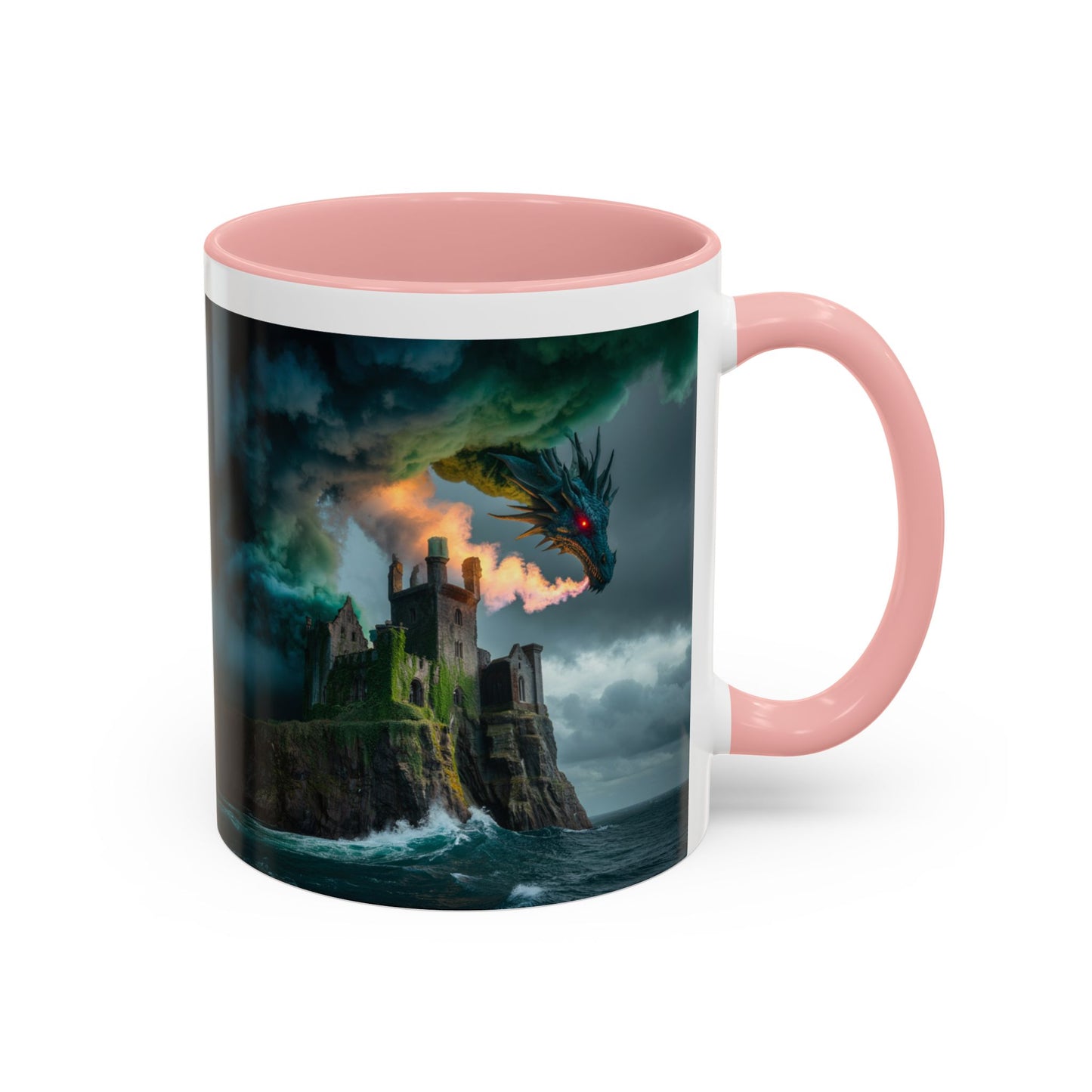 Fantasy Dragon Coffee Mug - Magical Gift for Fans of Fantasy, Mythology, and Art
