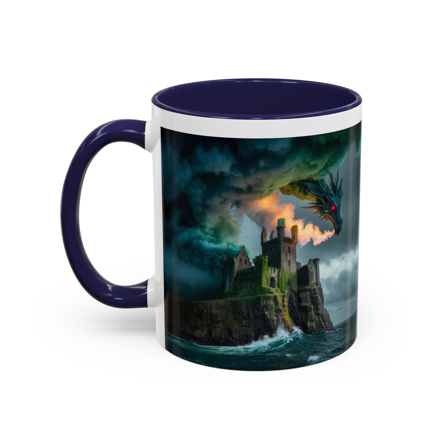 Fantasy Dragon Coffee Mug - Magical Gift for Fans of Fantasy, Mythology, and Art