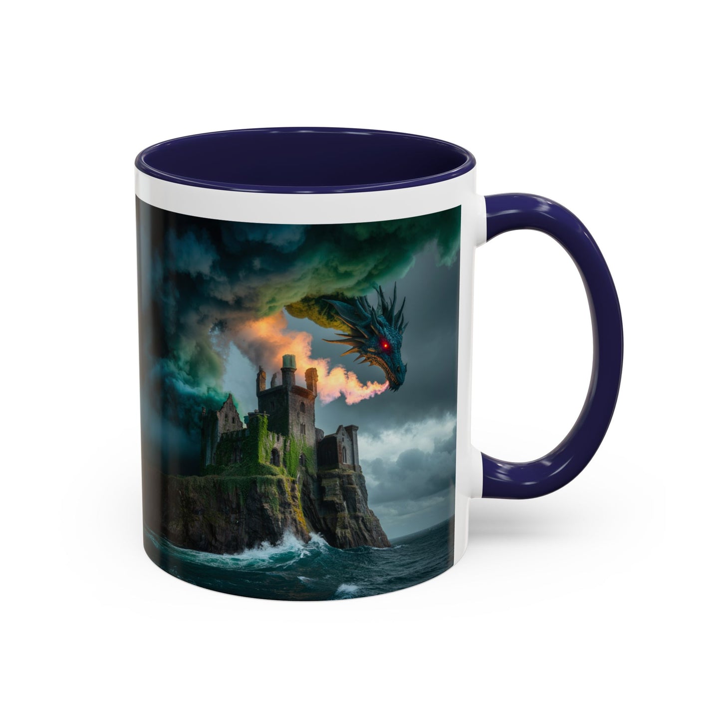 Fantasy Dragon Coffee Mug - Magical Gift for Fans of Fantasy, Mythology, and Art