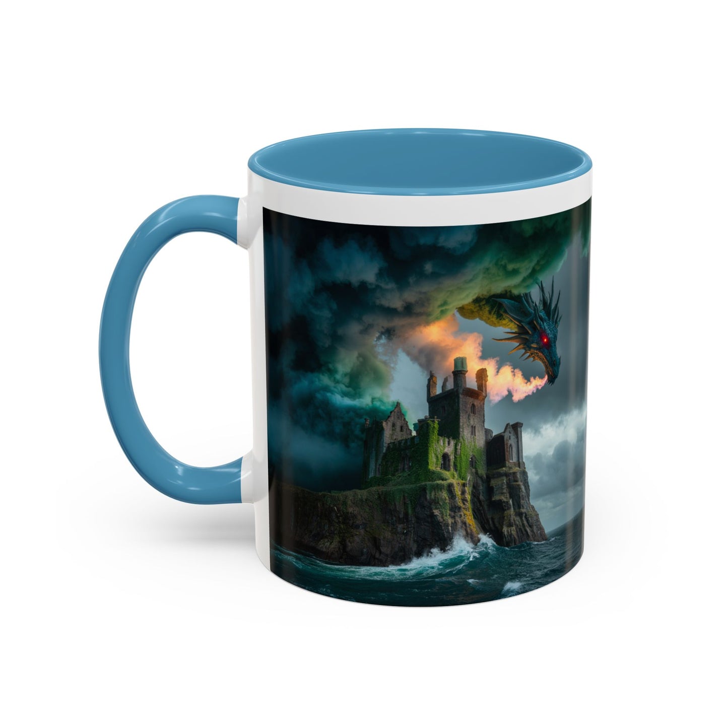 Fantasy Dragon Coffee Mug - Magical Gift for Fans of Fantasy, Mythology, and Art