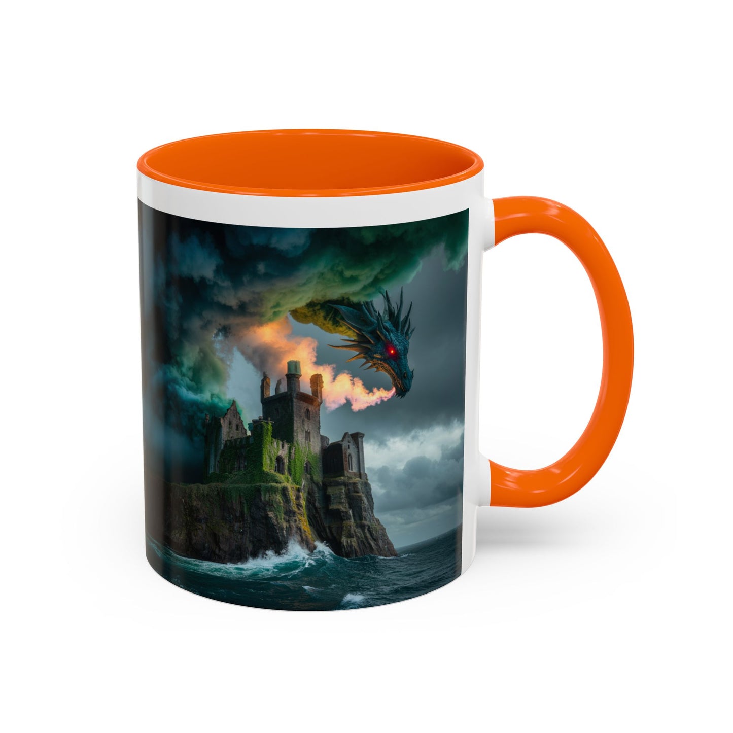 Fantasy Dragon Coffee Mug - Magical Gift for Fans of Fantasy, Mythology, and Art