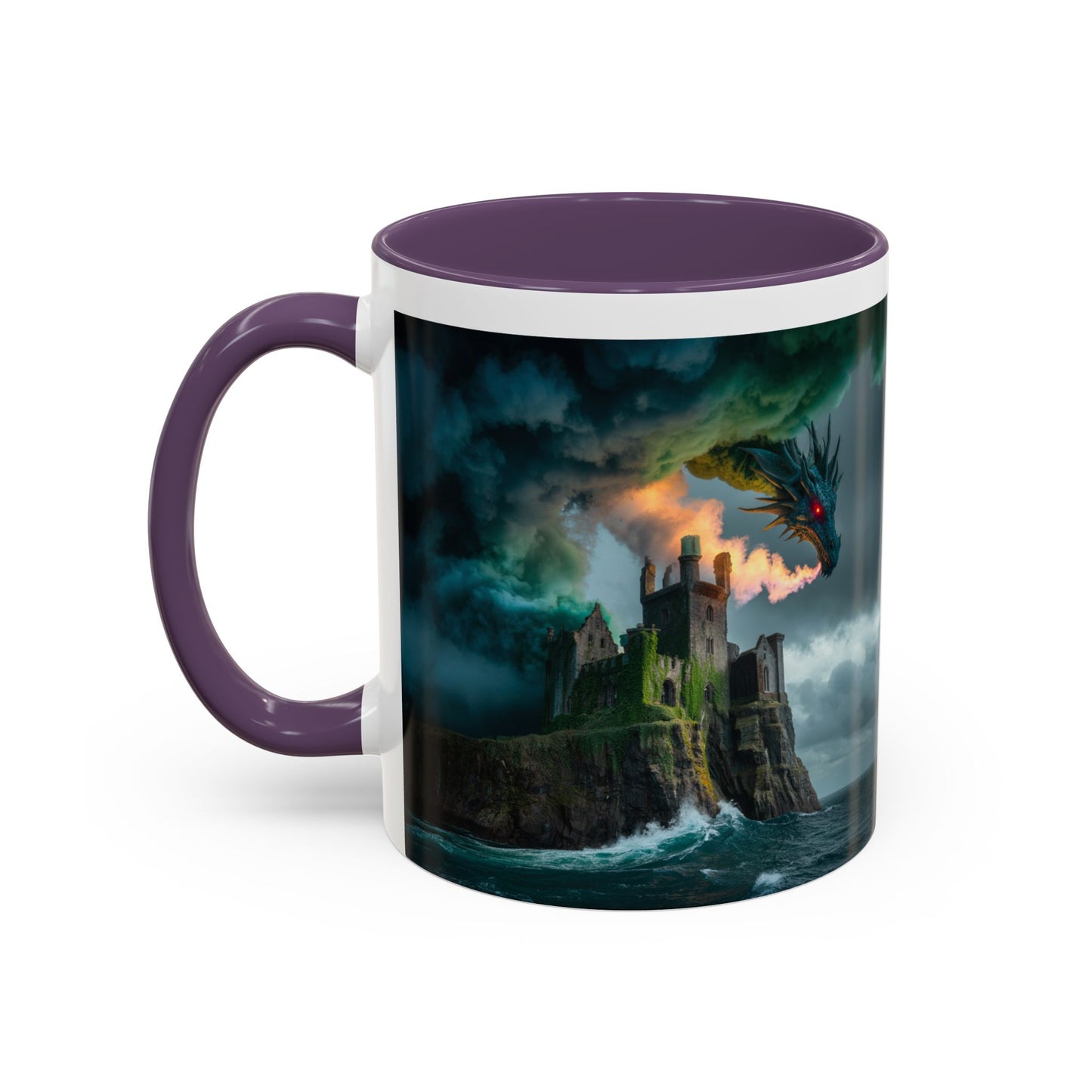 Fantasy Dragon Coffee Mug - Magical Gift for Fans of Fantasy, Mythology, and Art