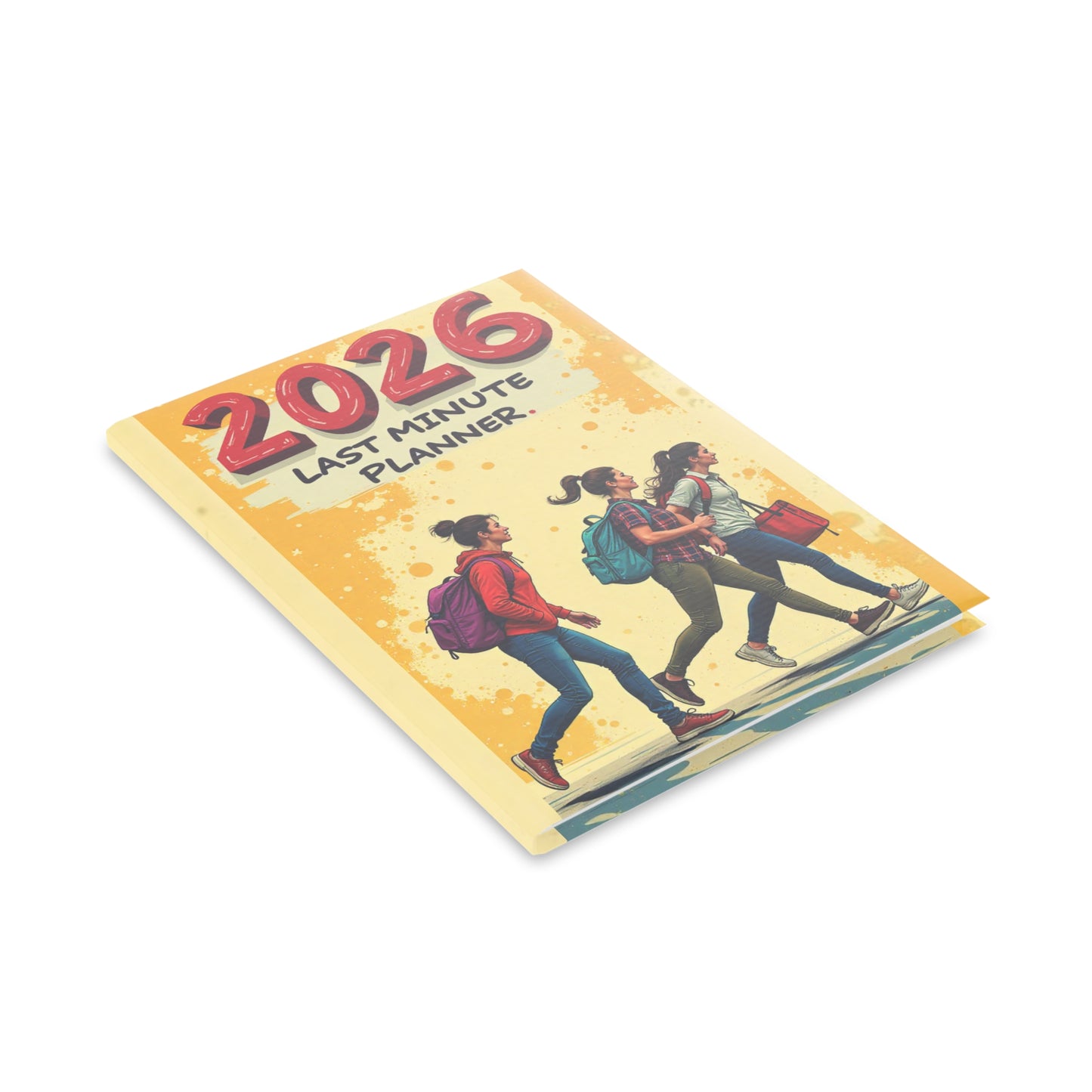 2026 Last Minute Planner Hardcover Notebook — Puffy Cover