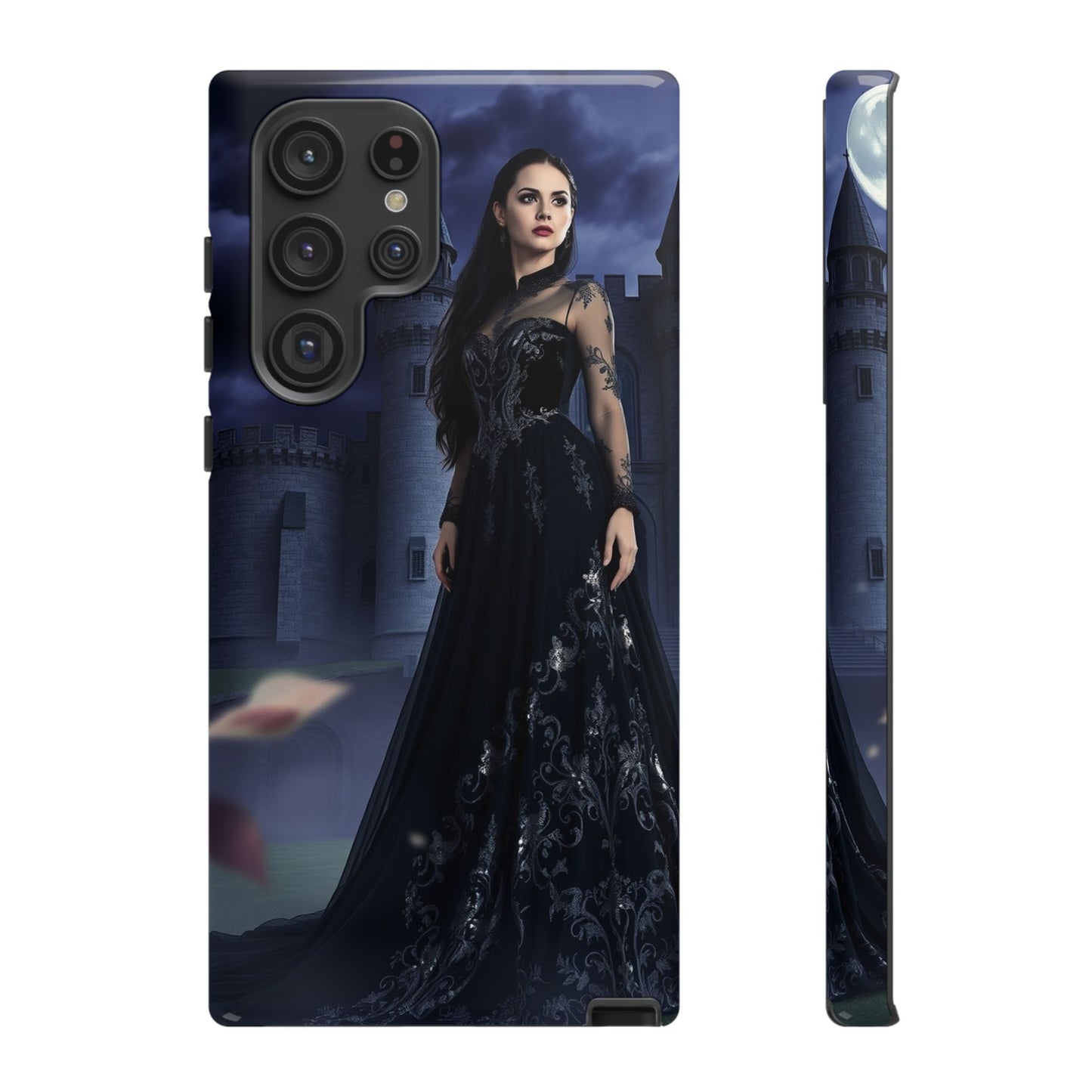 Samsung Gothic Moonlight Phone Case — Dark Castle Witch Design