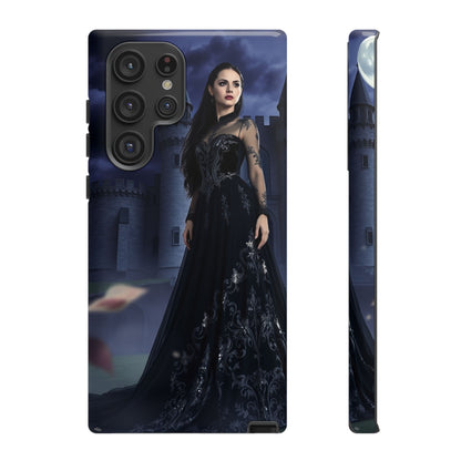Samsung Gothic Moonlight Phone Case — Dark Castle Witch Design