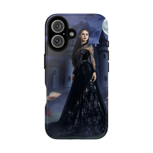 iPhone Gothic Moonlit Castle Phone Case — Elegant Dark Fantasy Protective Cover
