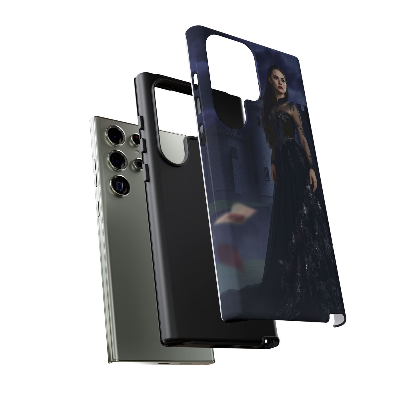 Samsung Gothic Moonlight Phone Case — Dark Castle Witch Design