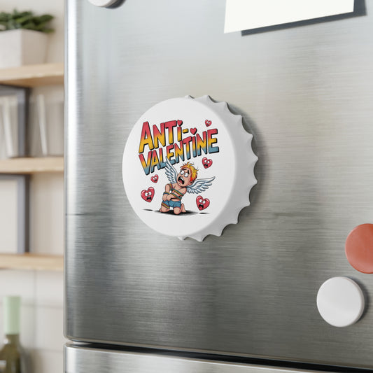 Anti-Valentine Bottle Opener – Funny Cupid Reject Gift for Singles