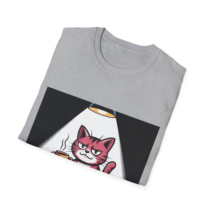 Cat Coffee T-Shirt — “If You Value Your Life, Let Me Finish My Coffee” Funny Cat Tee