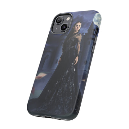iPhone Gothic Moonlit Castle Phone Case — Elegant Dark Fantasy Protective Cover