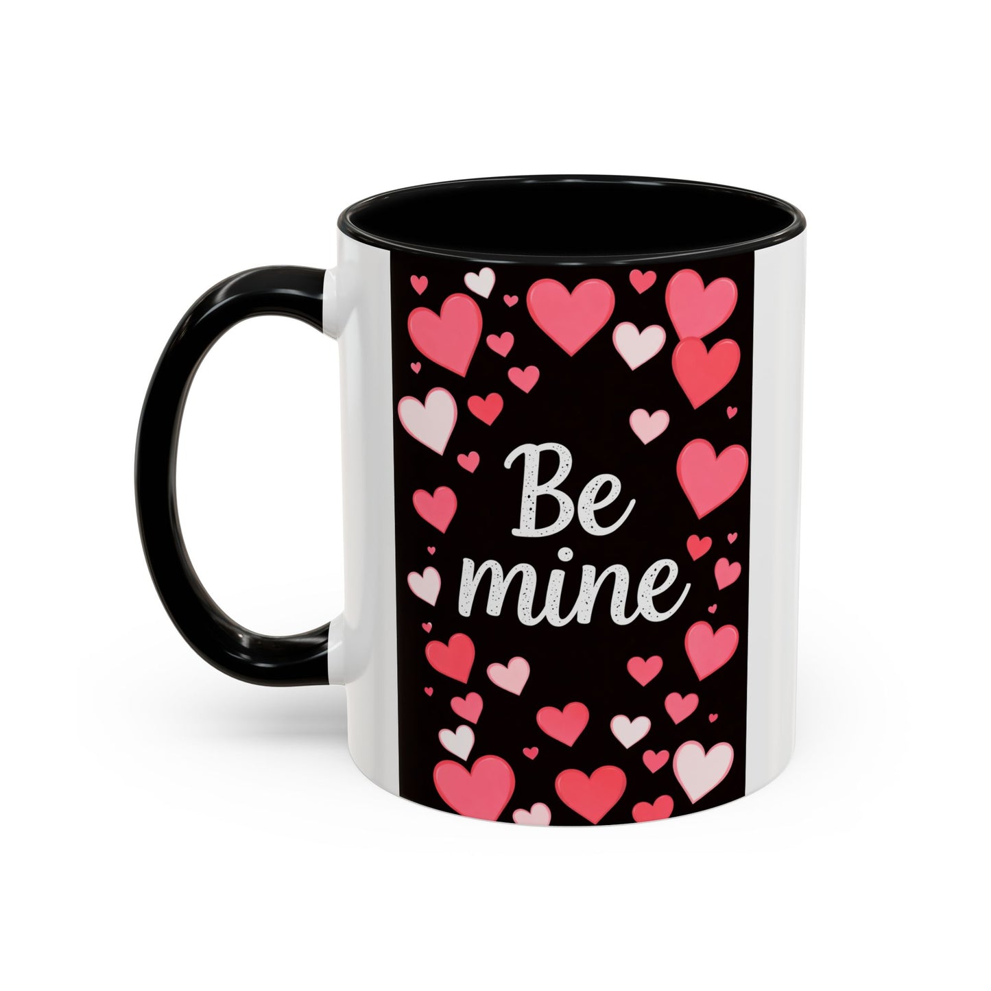 Valentine "Be Mine" Accent Coffee Mug