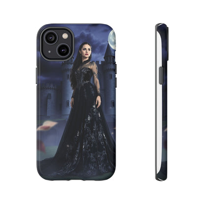 iPhone Gothic Moonlit Castle Phone Case — Elegant Dark Fantasy Protective Cover