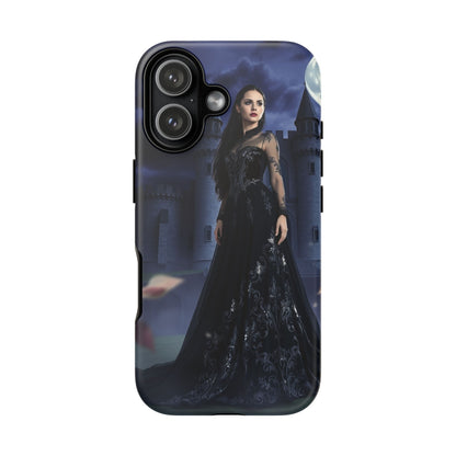 iPhone Gothic Moonlit Castle Phone Case — Elegant Dark Fantasy Protective Cover