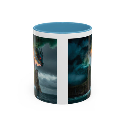 Fantasy Dragon Coffee Mug - Magical Gift for Fans of Fantasy, Mythology, and Art