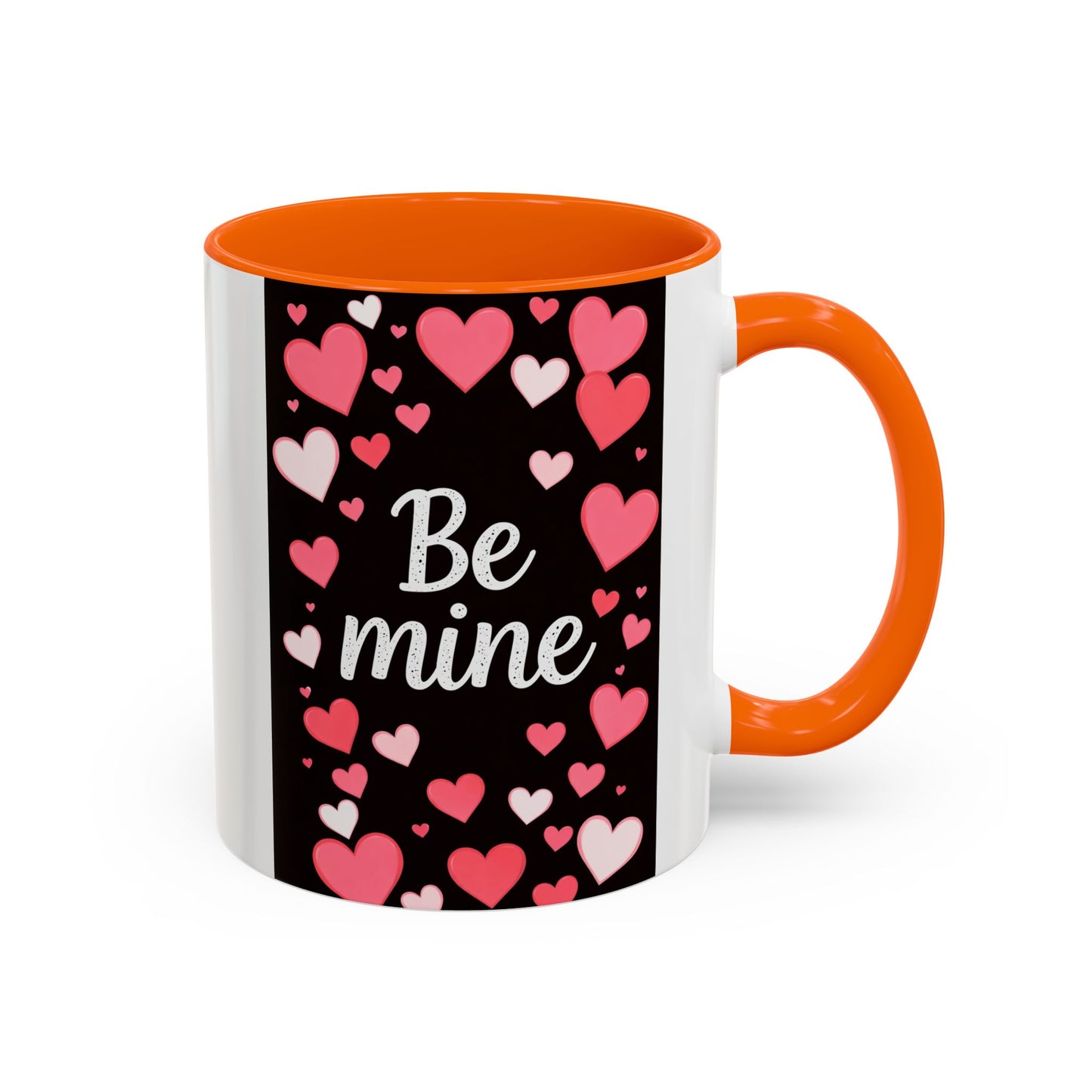 Valentine "Be Mine" Accent Coffee Mug