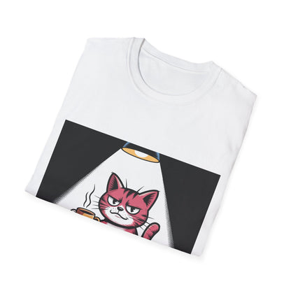 Cat Coffee T-Shirt — “If You Value Your Life, Let Me Finish My Coffee” Funny Cat Tee