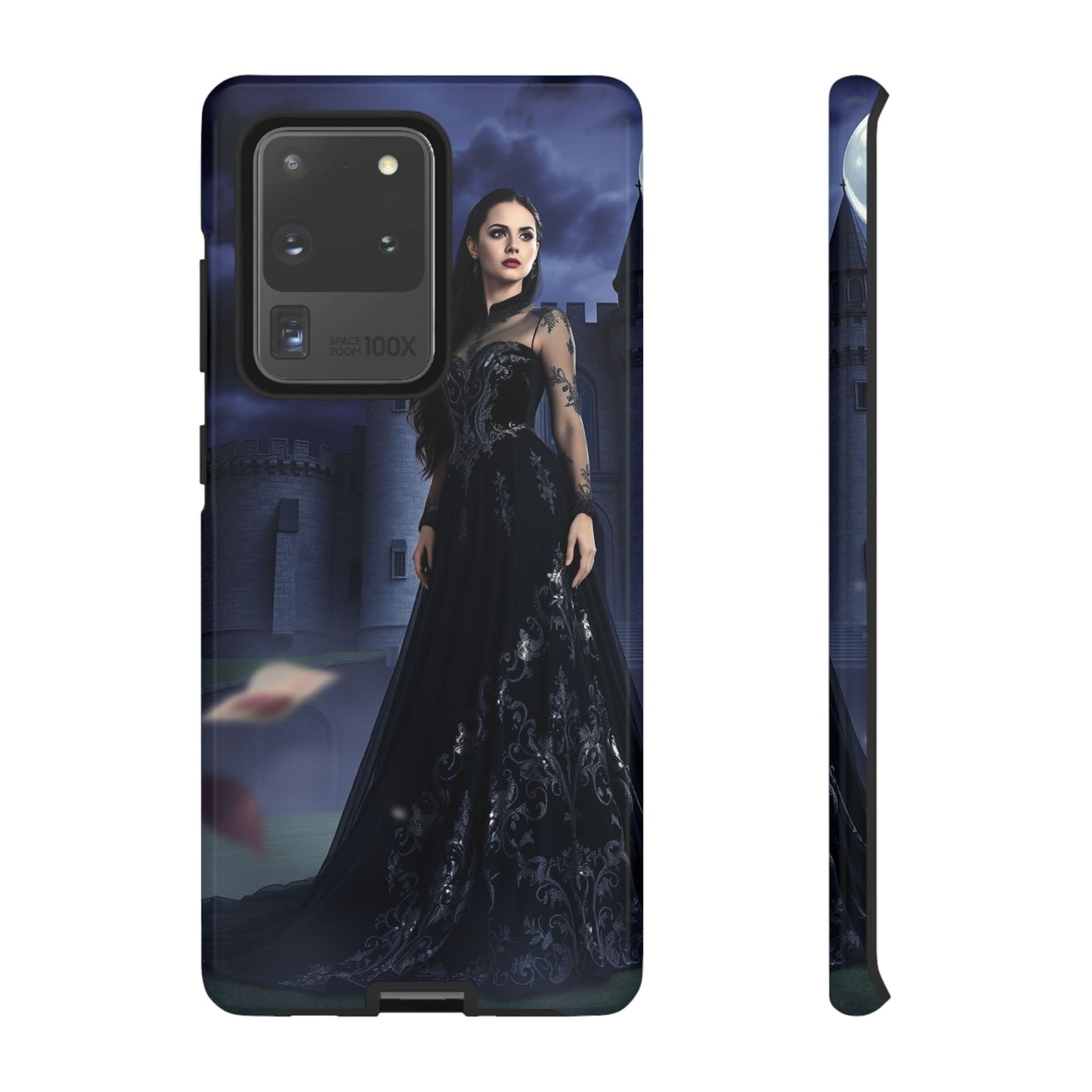 Samsung Gothic Moonlight Phone Case — Dark Castle Witch Design