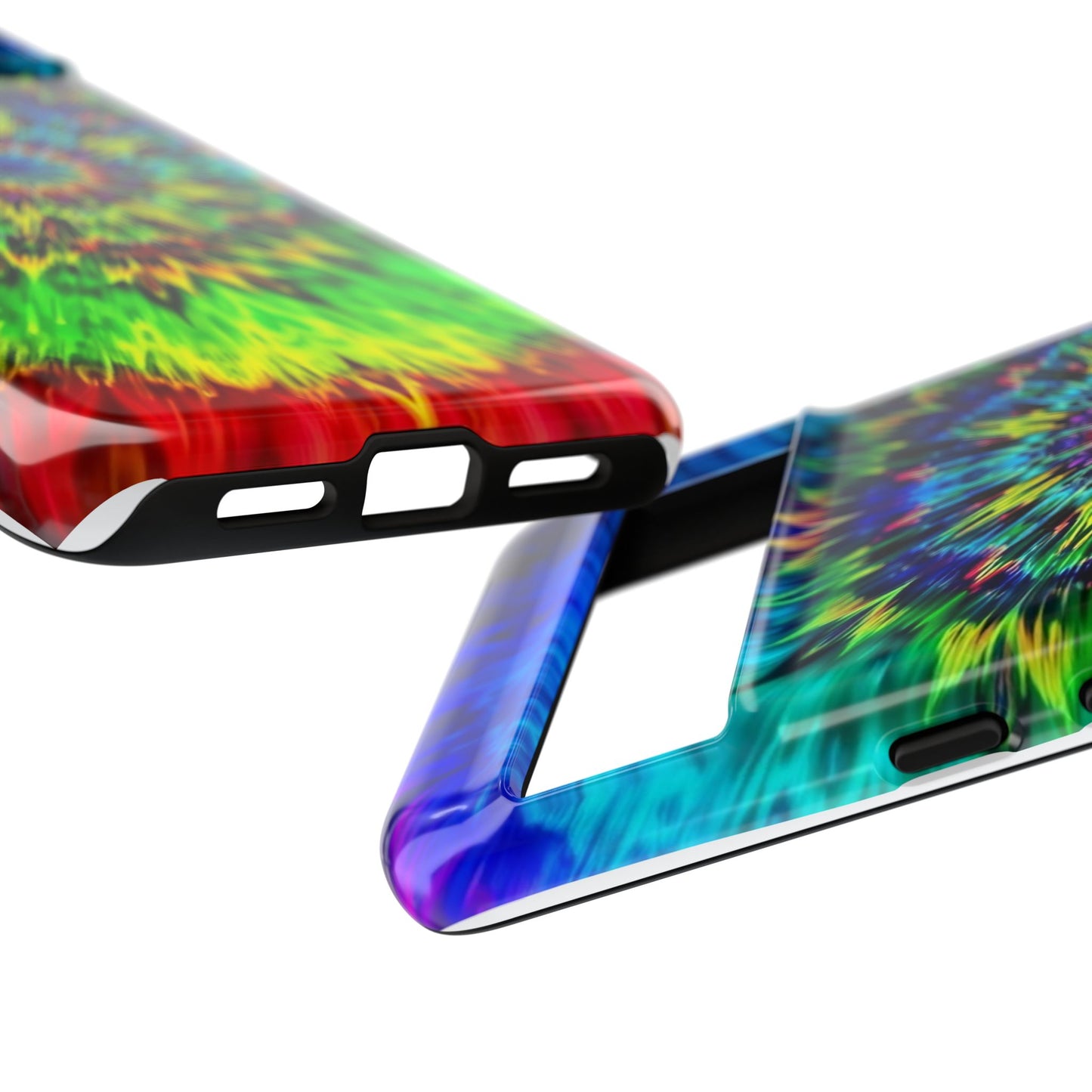Funda para teléfono Google Psychedelic Tie-Dye Mandala: protección resistente y vibrante