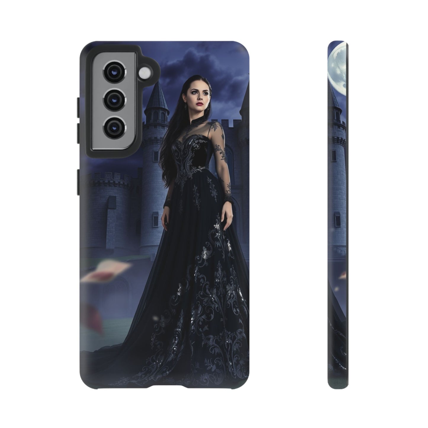 Samsung Gothic Moonlight Phone Case — Dark Castle Witch Design