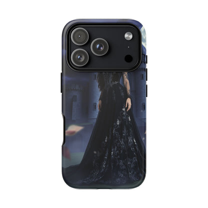 iPhone Gothic Moonlit Castle Phone Case — Elegant Dark Fantasy Protective Cover