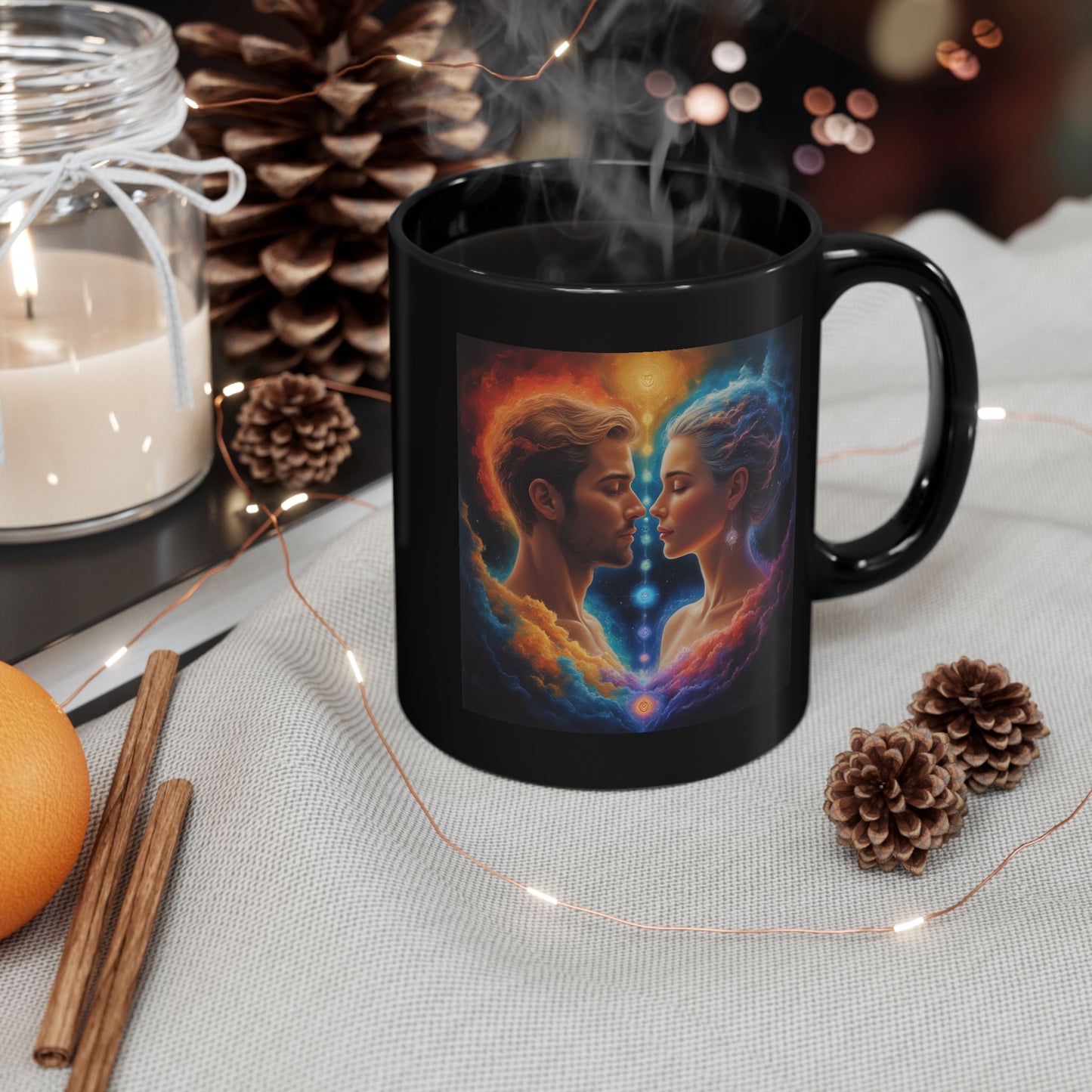 Cosmic Goddess Coffee Mug - Black 11oz/15oz