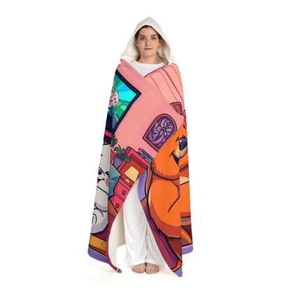 Hooded Sherpa Blanket