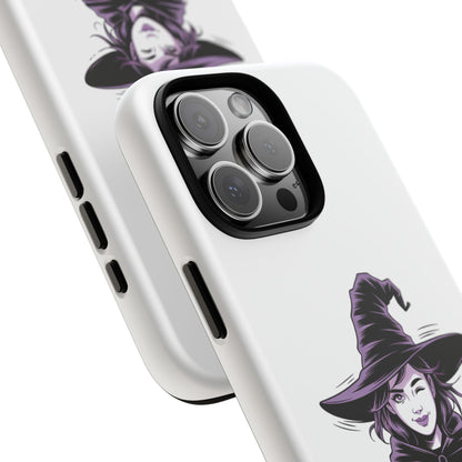 iPhone Yes, I Am a Witch Phone Case — Gothic Witch Illustration Protective Cover