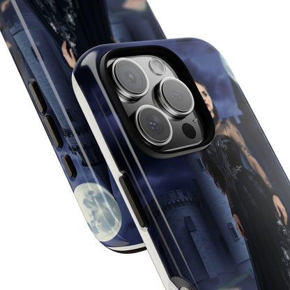 iPhone Gothic Moonlit Castle Phone Case — Elegant Dark Fantasy Protective Cover