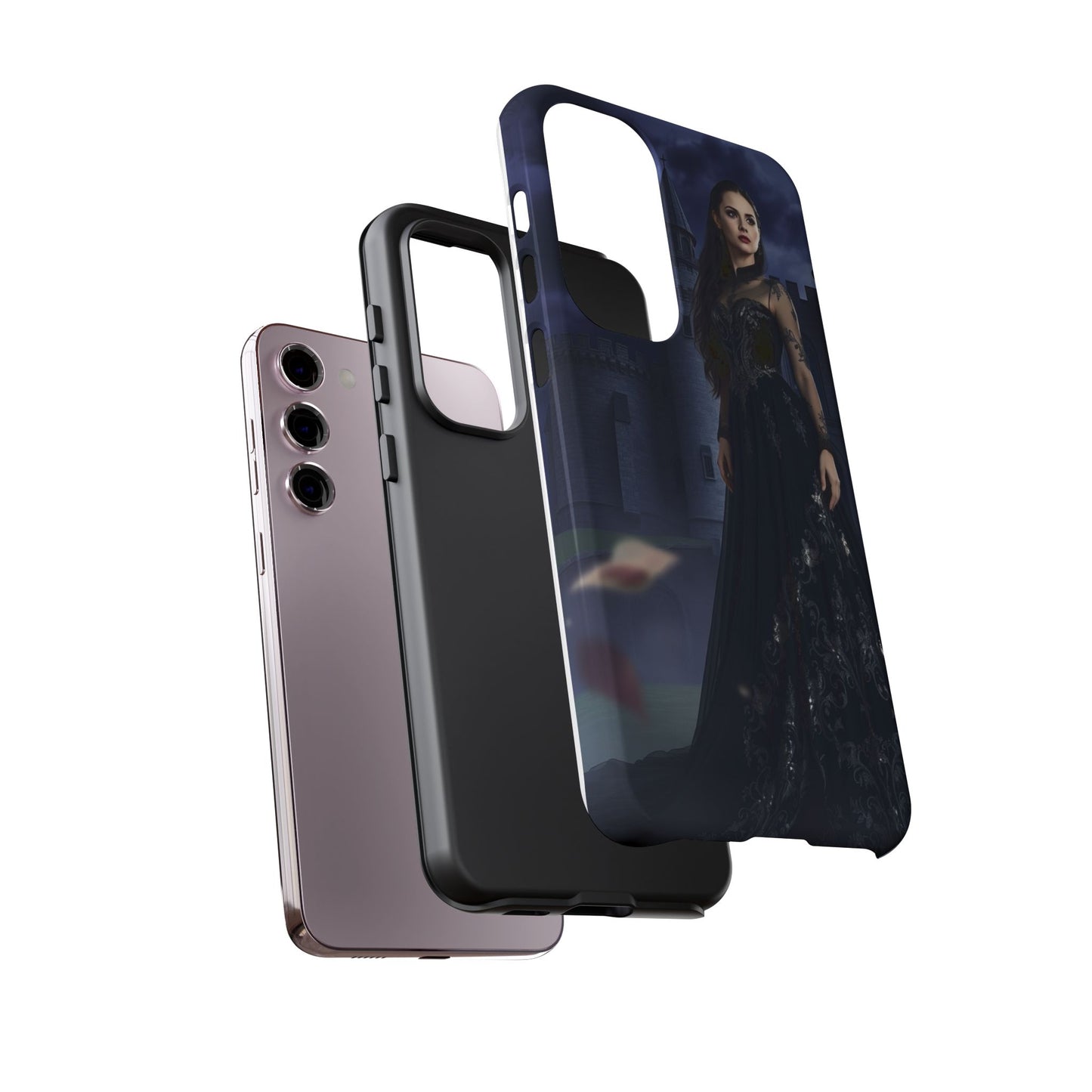 Samsung Gothic Moonlight Phone Case — Dark Castle Witch Design