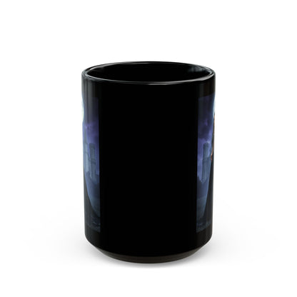 Gothic Moonlight Mug — Dark Castle Witch Portrait Coffee Cup (11oz/15oz)