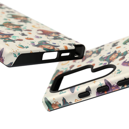 Samsung Handyhülle mit Hexenmotiv für Kinder – Niedliche Halloween-iPhone-Hülle