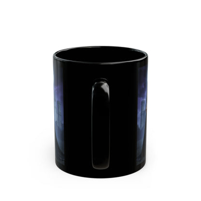 Gothic Moonlight Mug — Dark Castle Witch Portrait Coffee Cup (11oz/15oz)