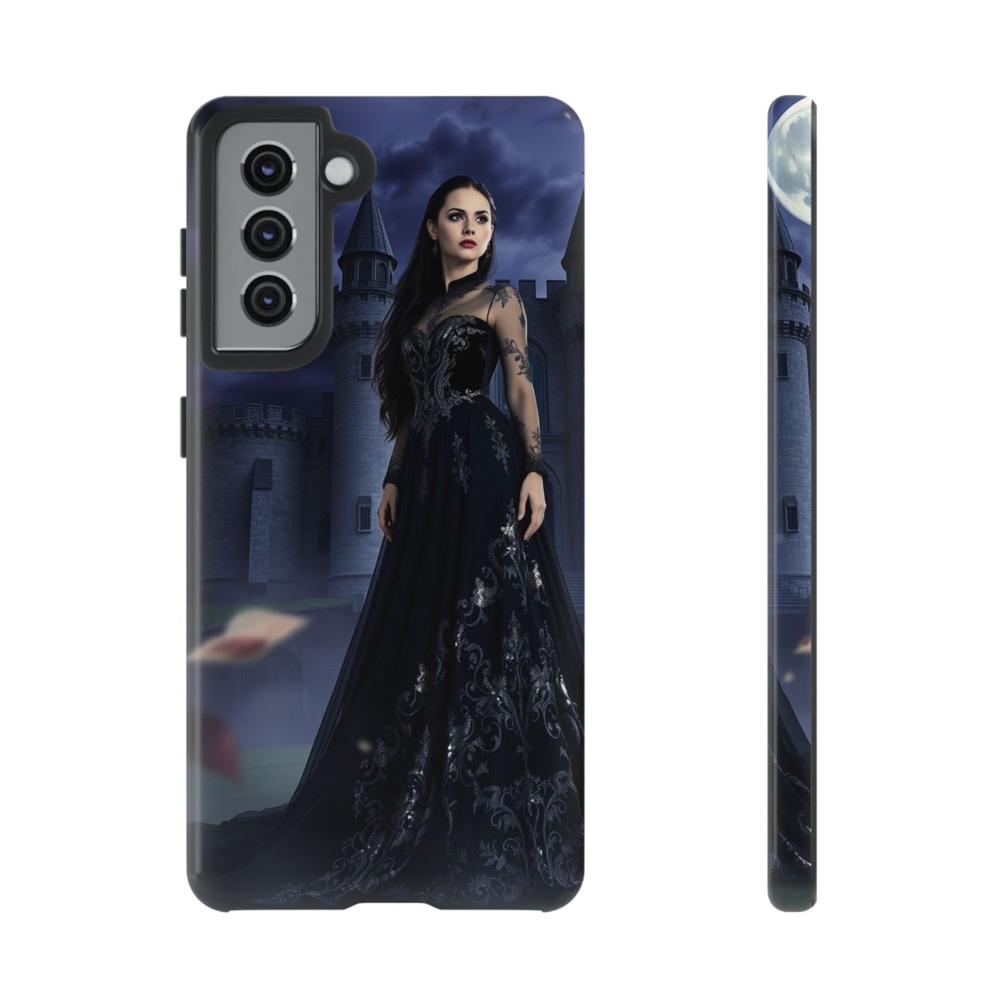 Samsung Gothic Moonlight Phone Case — Dark Castle Witch Design