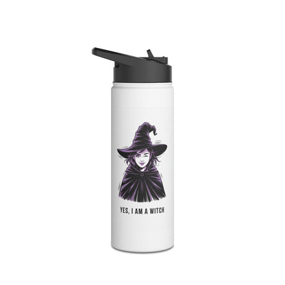 Stylish Stainless Steel Water Bottle | Eco-Friendly Drinkware, Travel Hydration, Perfect Gift for Witch Lovers, Outdoor Adventures, [...]