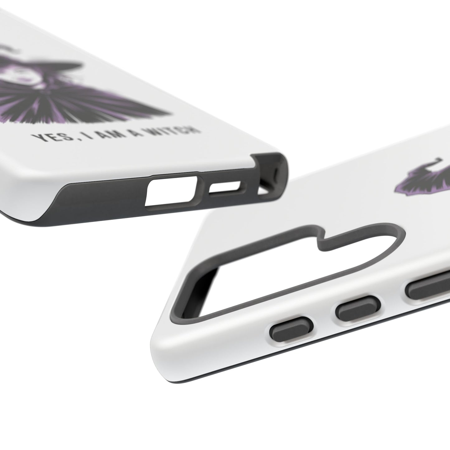 Funda para Samsung — «Sí, soy una bruja» con ilustración de bruja