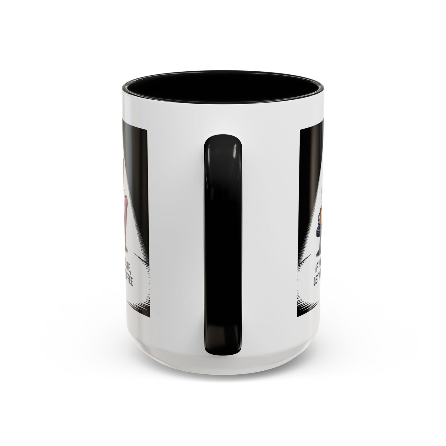 Coffee Cat Mug — "If You Value Your Life, Let Me Finish My Coffee" Accent Coffee Mug