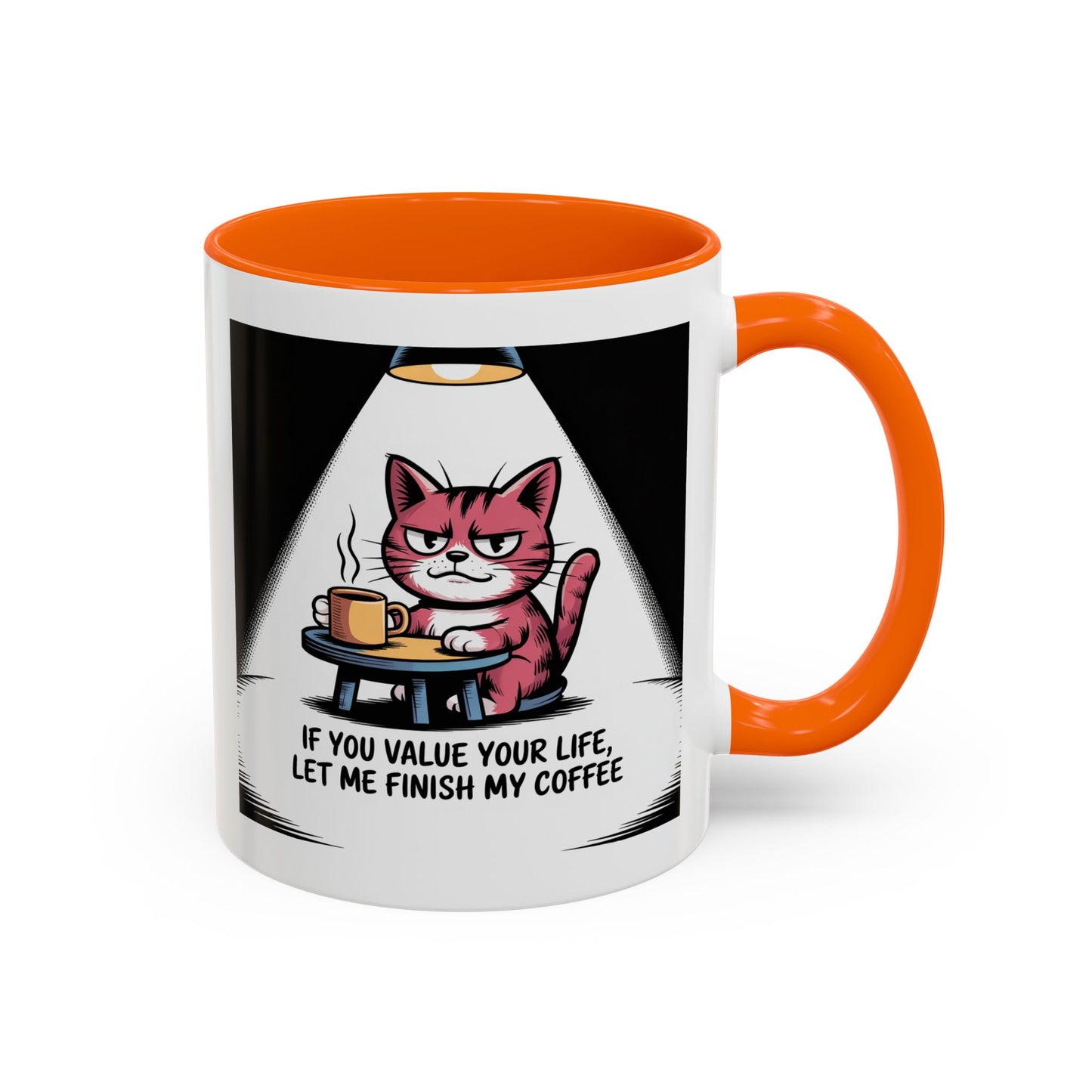Cat Lover's Accent Coffee Mug - Funny Cat Design, Unique Gift for Coffee Enthusiasts, Cute Home Decor, Perfect for Birthdays and Any [...]