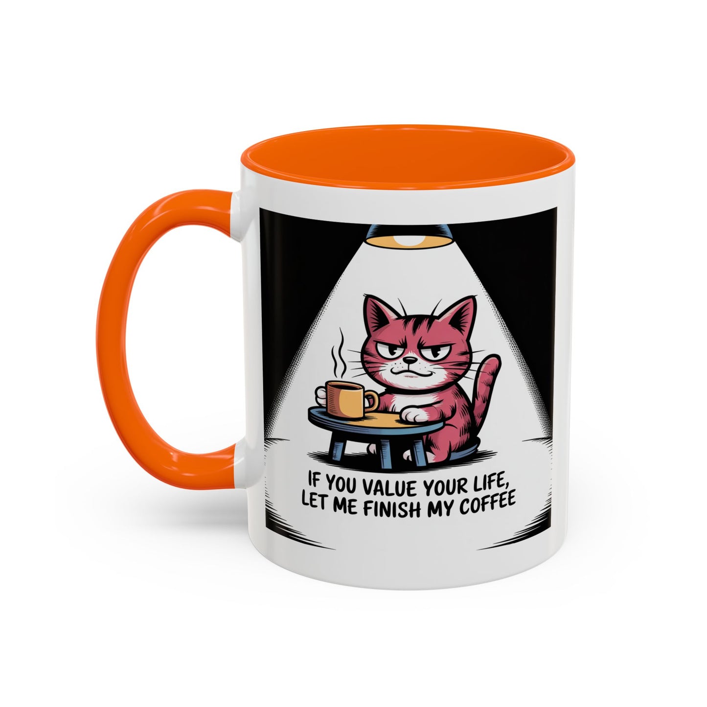 Cat Lover's Accent Coffee Mug - Funny Cat Design, Unique Gift for Coffee Enthusiasts, Cute Home Decor, Perfect for Birthdays and Any [...]