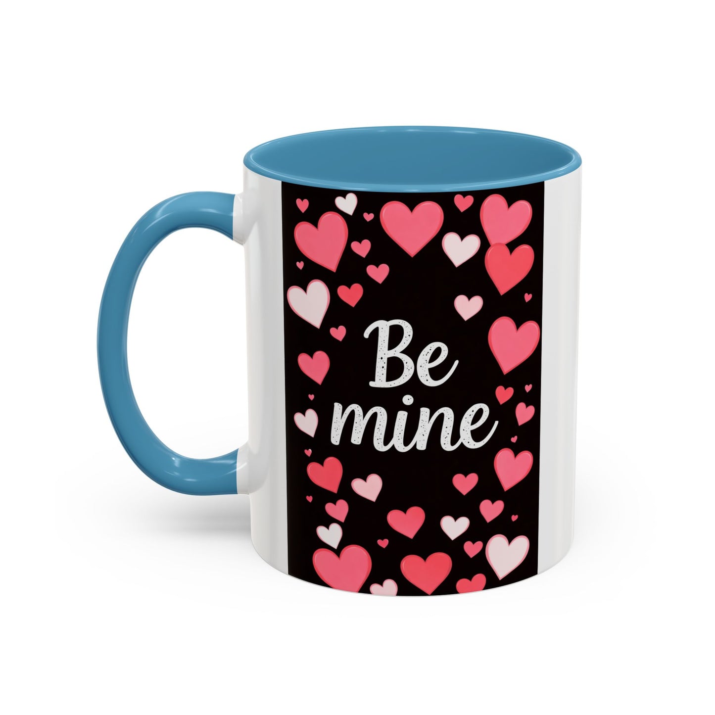 Valentine "Be Mine" Accent Coffee Mug