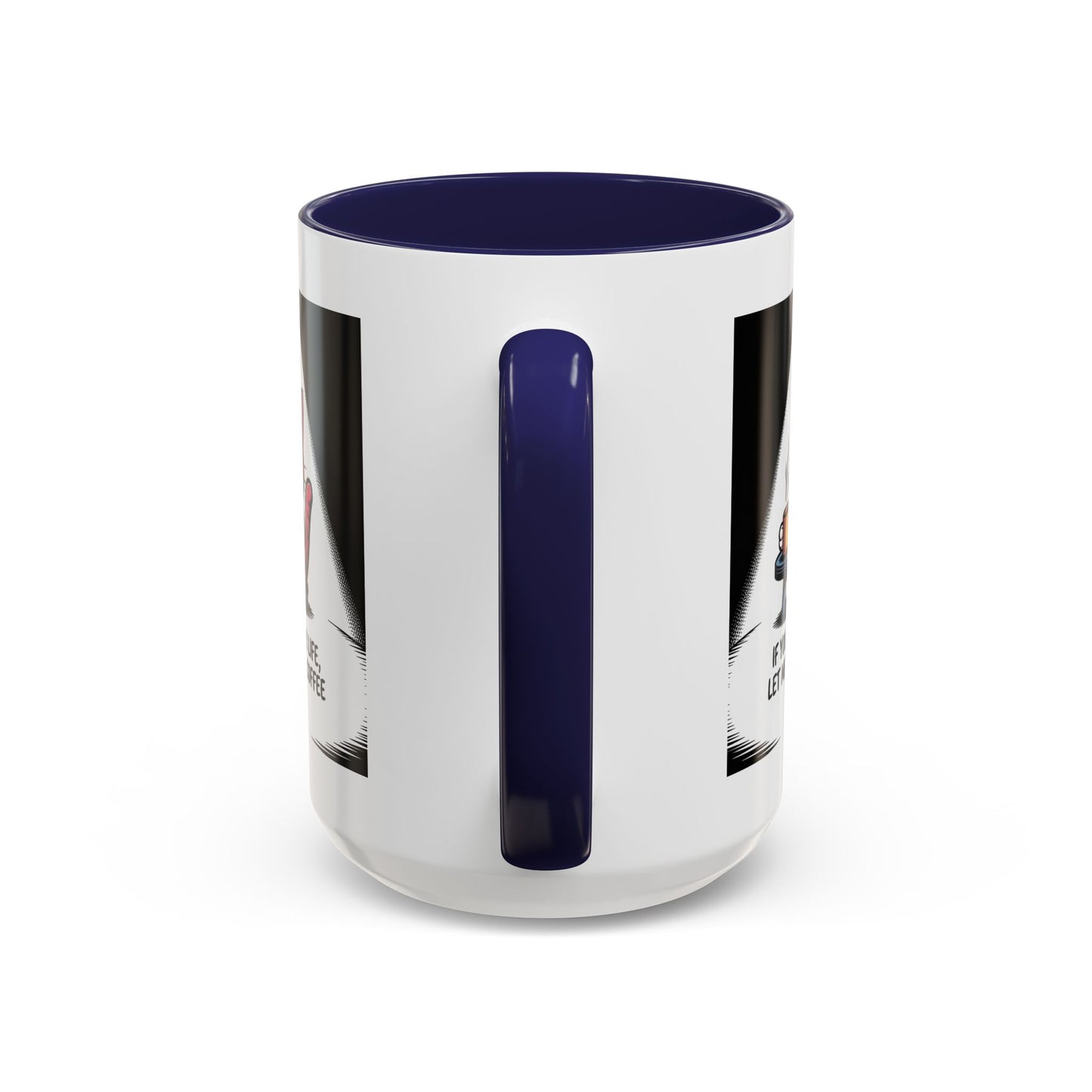 Coffee Cat Mug — "If You Value Your Life, Let Me Finish My Coffee" Accent Coffee Mug