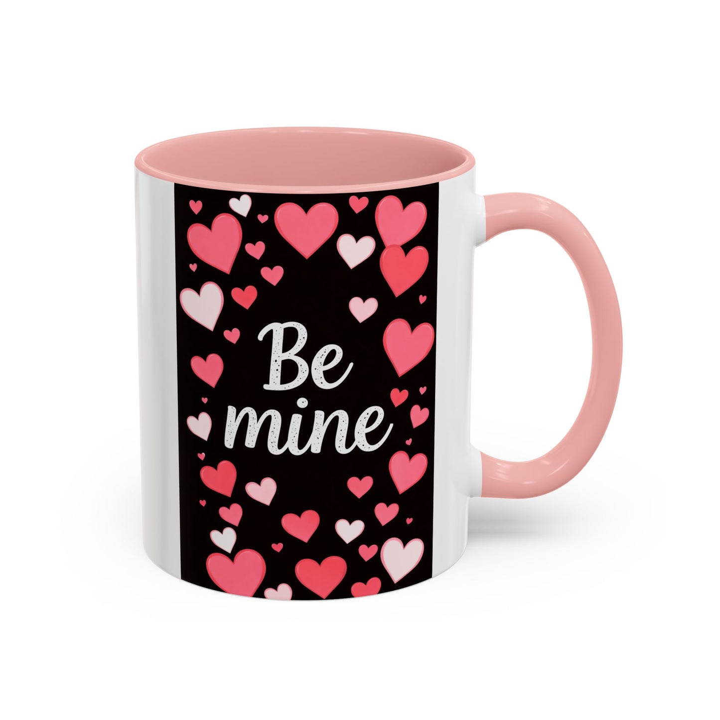 Valentine "Be Mine" Accent Coffee Mug